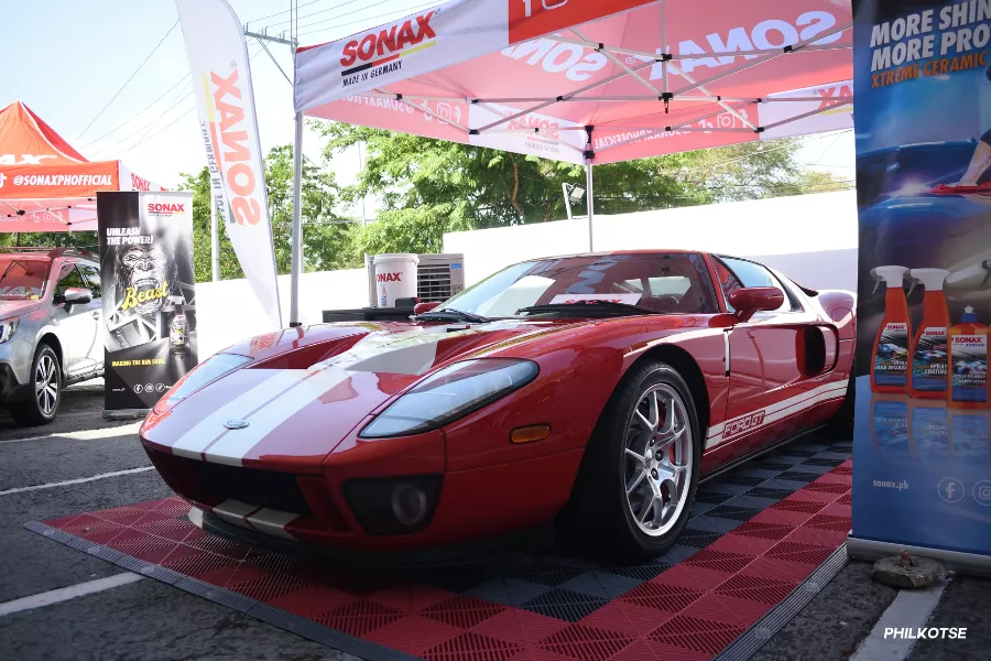 The Sonax SUmmer Stopover showcased its latest DIY products through demo cars like this