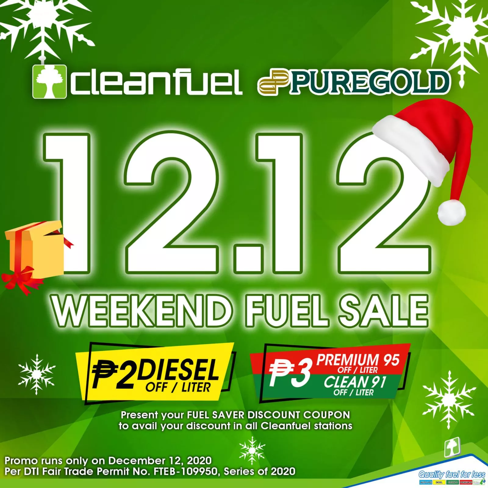 12.12 Weekend Fuel Sale 