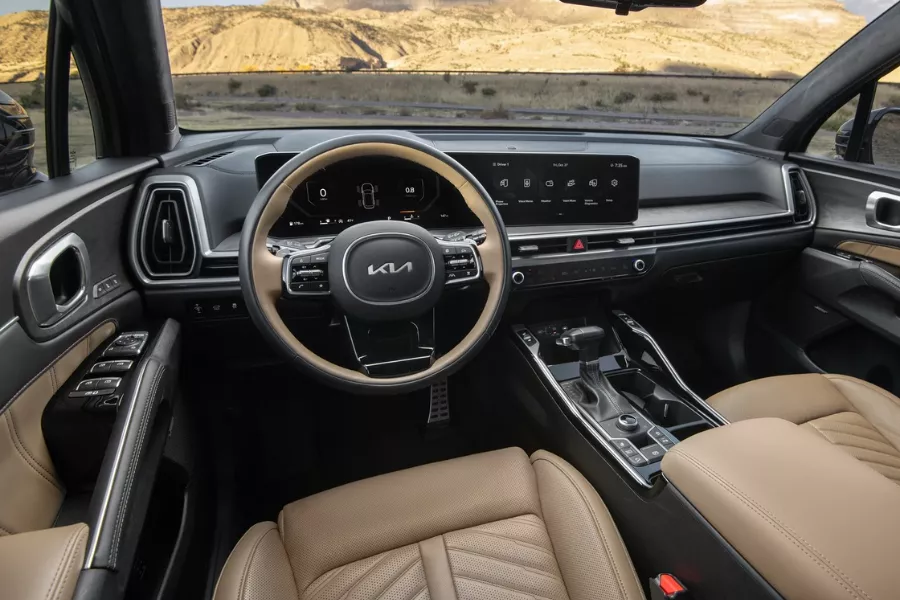 Kia Sorento cockpit