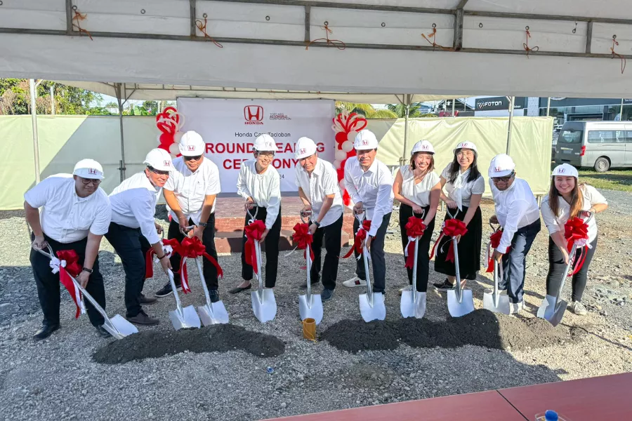 Honda Cars Tacloban ground breaking ceremony