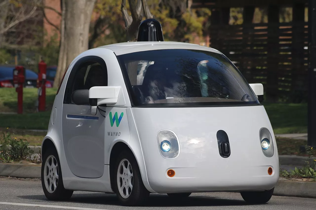 Waymo self-driving car