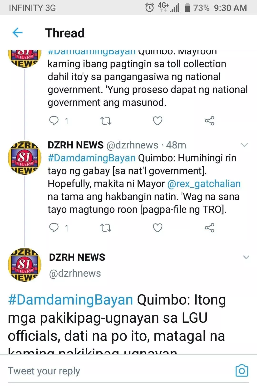NLEX tweets 
