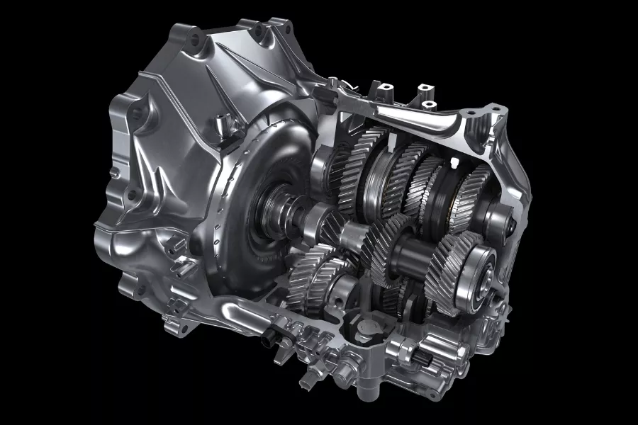 The new eight-speed Gazoo Racing Direct Automatic Transmission