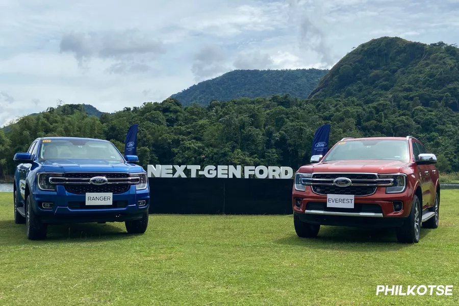 Next-gen 2023 Ford Ranger and Everest