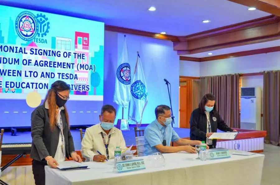 LTO-TESDA MOA signing 