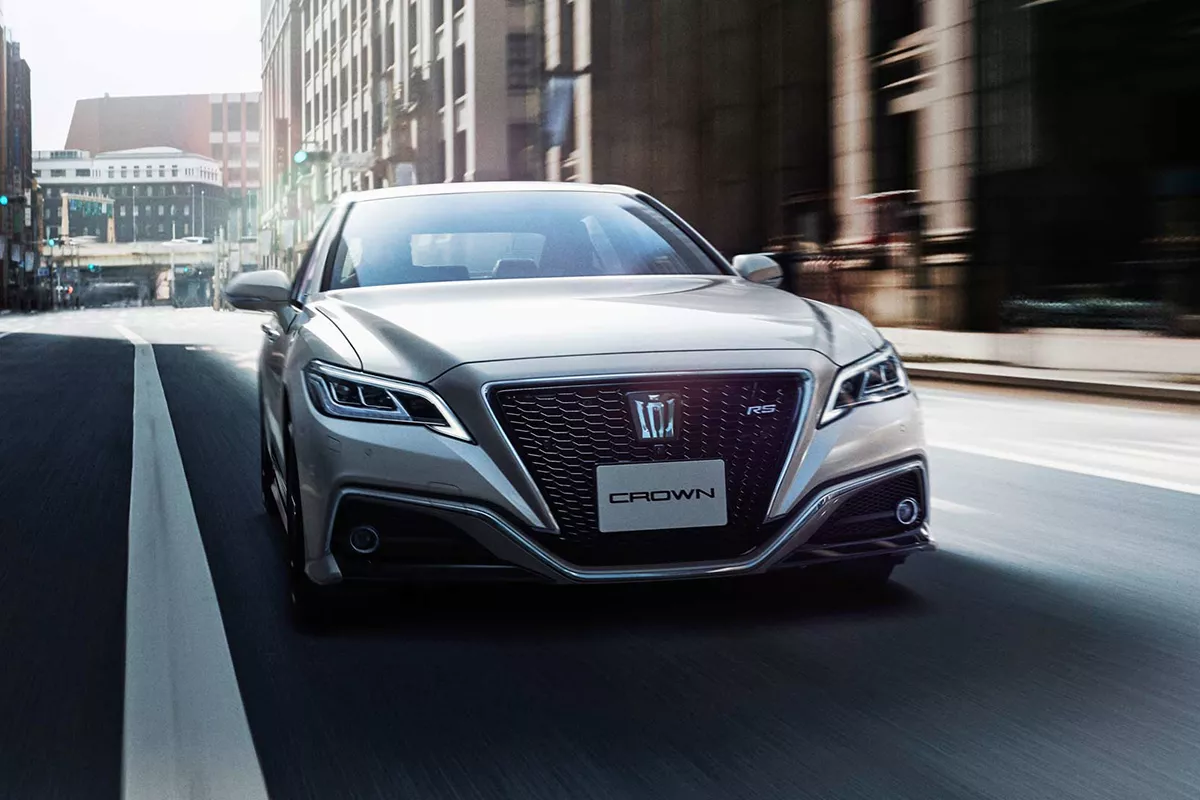 A picture of the current Toyota Crown