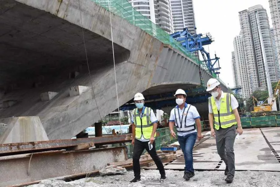 Estrella-Pantaleon bridge inspection