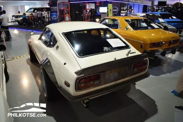 Datsun 240Z's rear end