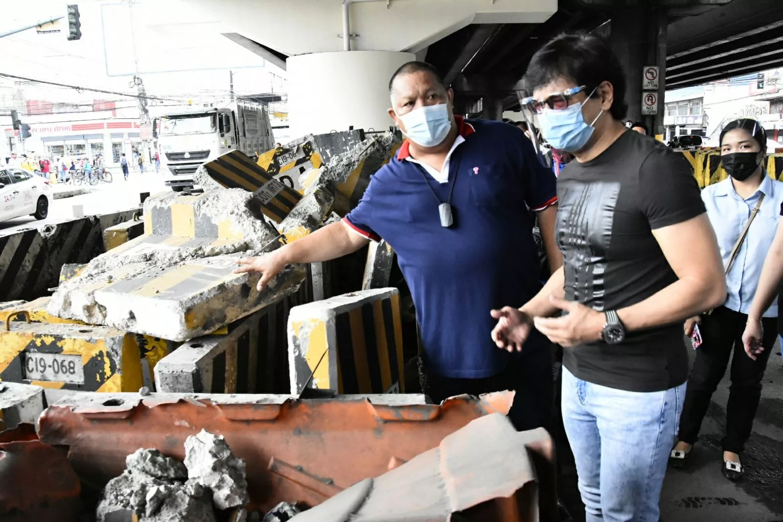 MMDA Chairman Benhur Abalos in EDSA