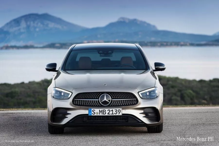 A picture of the front of the 2022 E-Class