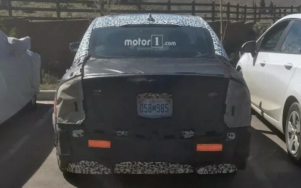 There are also minor changes at the rear. Spy photos: 2019 Chevrolet Malibu rear view