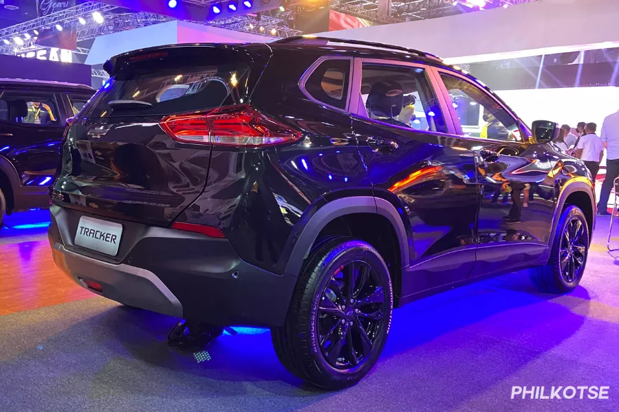 Chevrolet Tracker rear view