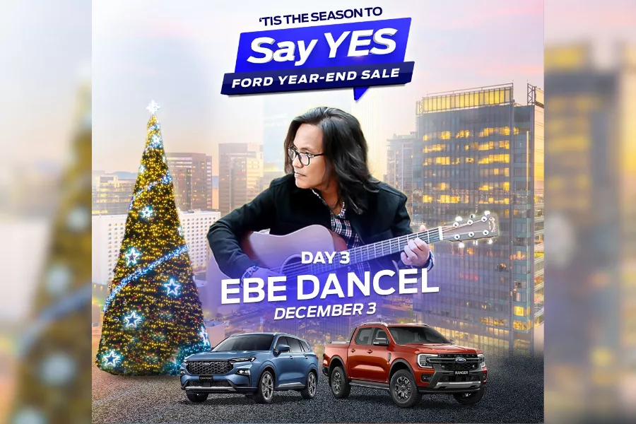 Ebe Dancel at the Ford Island Conquest in BGC