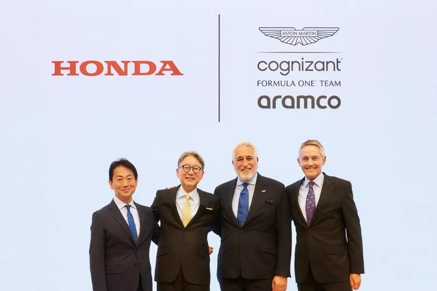 Honda x Aston Martin Aramco Cognizant F1 team