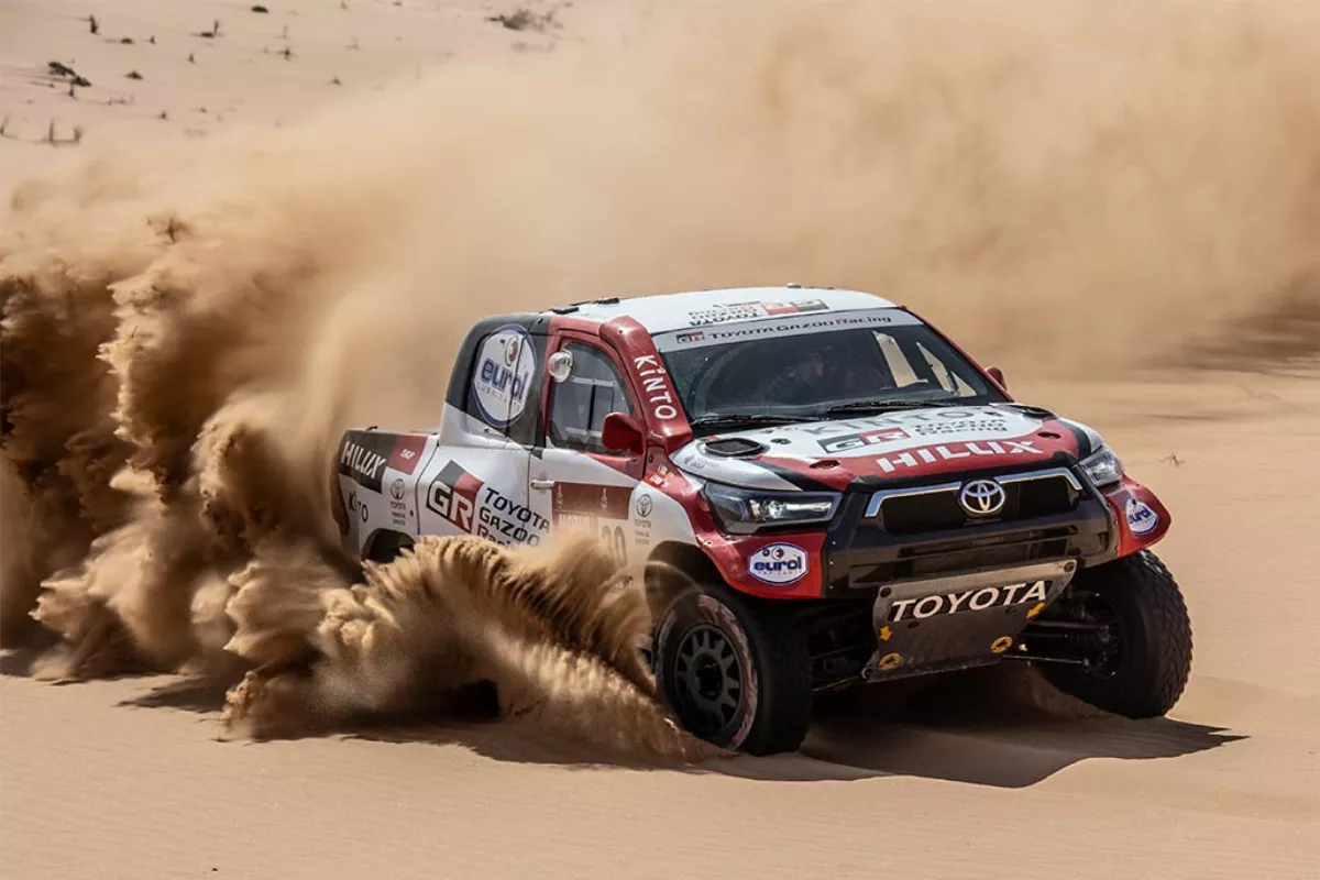 Toyota Hilux GR in Dakar Rally