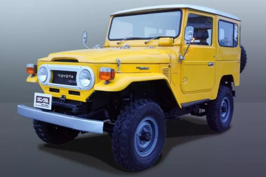 A picture of a Land Cruiser J40