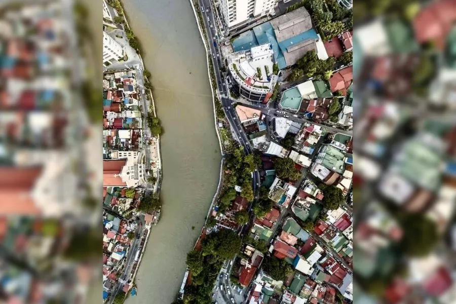 Pasig River overview shot Pasig River overview shot
