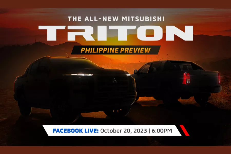 All-new Mitsubishi Triton Philippine preview announcement