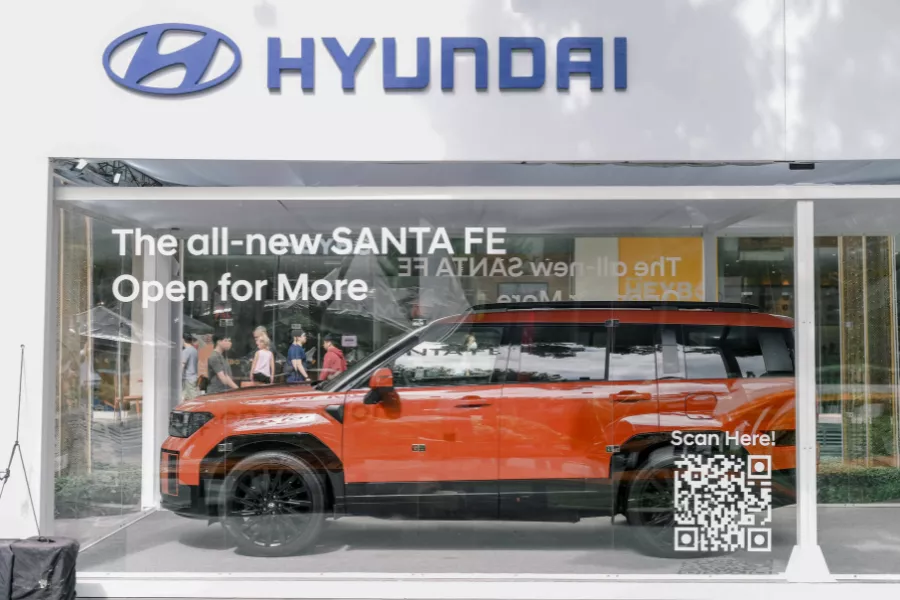 The 5th-gen 2024 Hyundai Santa Fe