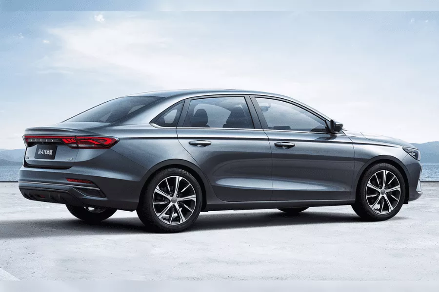 2022 Geely Emgrand sedan rear