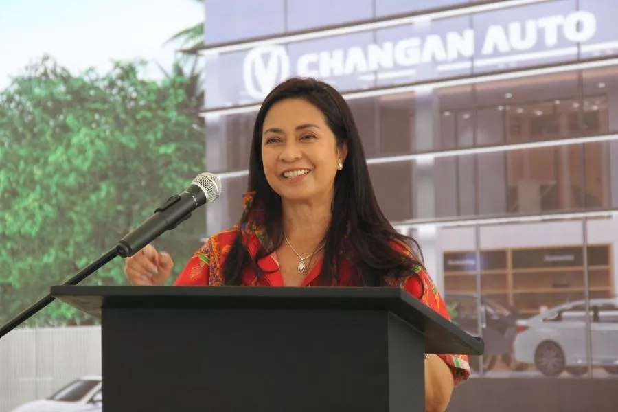 Changan Philippines president and CEO Ma. Fe Perez-Agudo profile shot