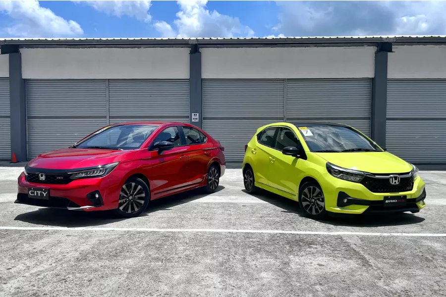 Honda City and Honda Brio