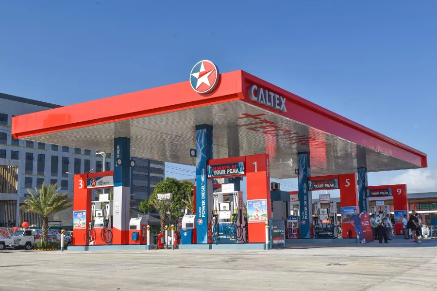 The newly opened Caltex Turbina