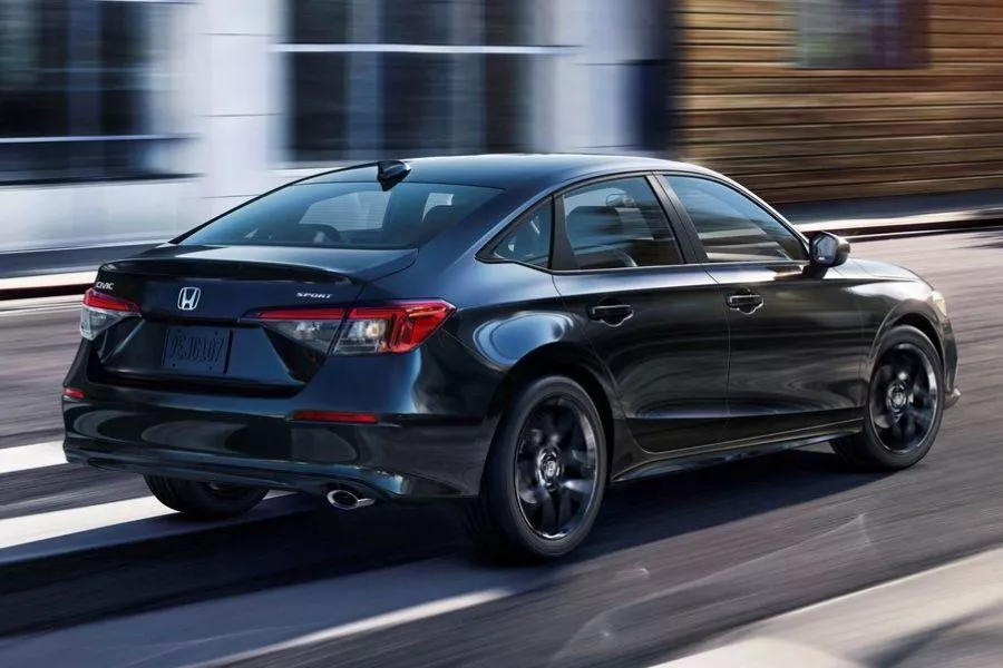 2022 Honda Civic 2022 Honda Civic rear shot