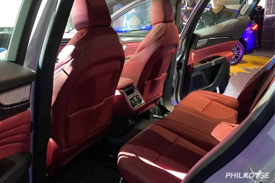 2024 Maserati Grecale rear seats