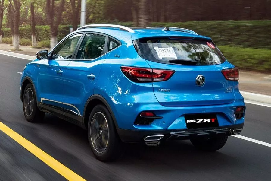 2022 MG ZS T rear shot