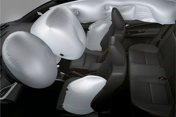 2020 Toyota Vios air bags