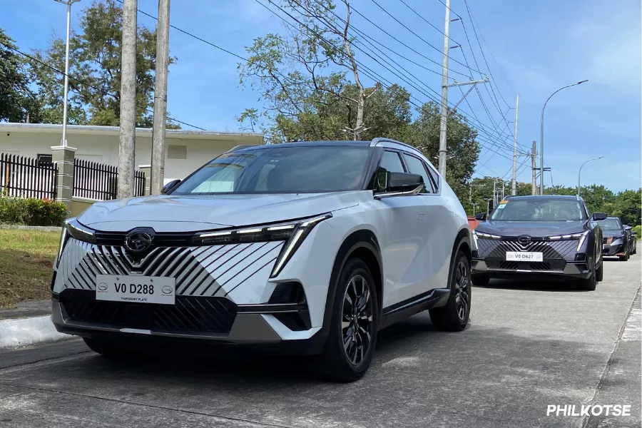 2023 GAC Emkoo front quarter shot