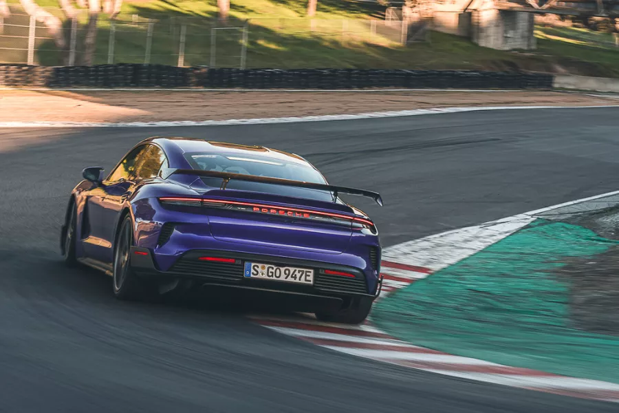 With the Weissach Package, this electric-powered monster can do zero to 100 km/h in 2.1 seconds