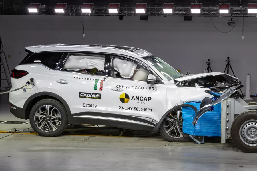 Chery Tiggo 7 Pro crash test