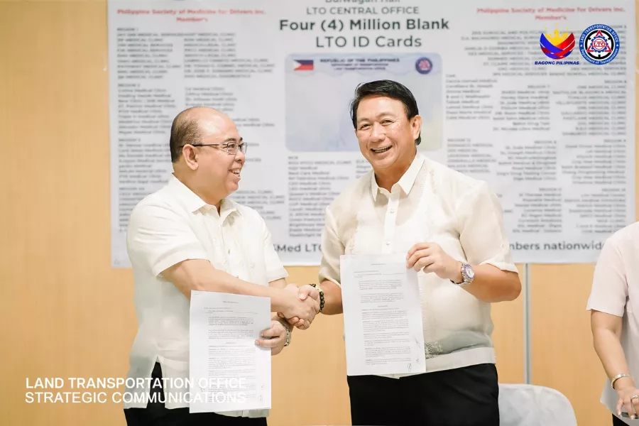 LTO chief with PSMED president