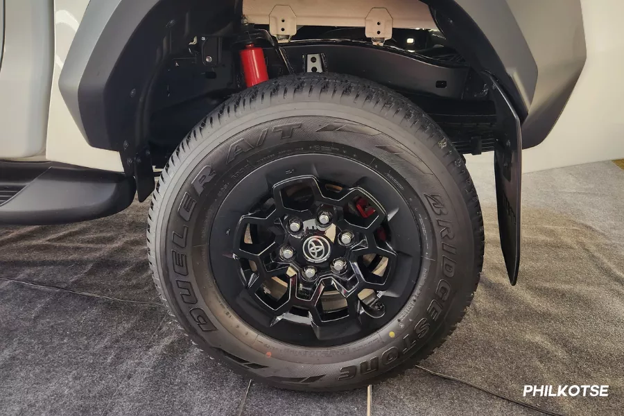 2024 Toyota Hilux GR Sport wheels