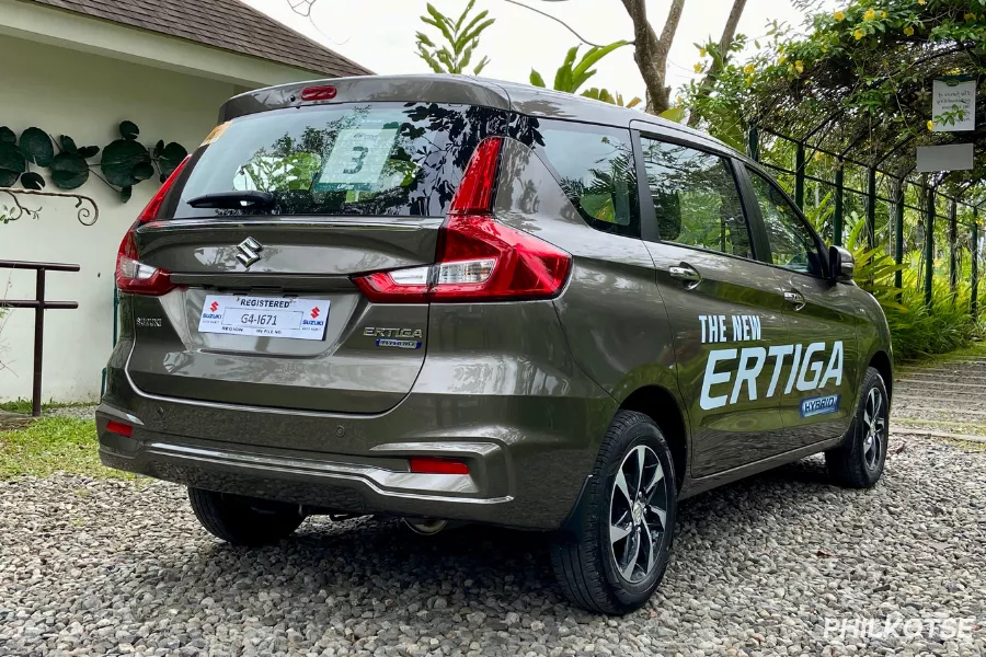 2023 Suzuki Ertiga Hybrid rear shot