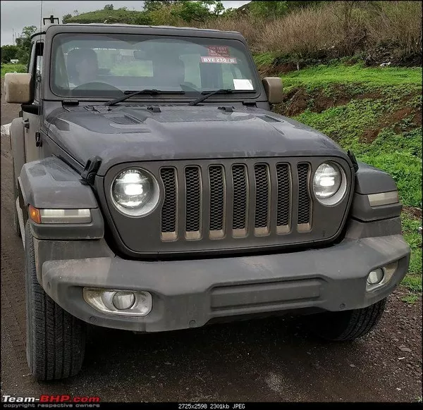 Jeep Wrangler 2019 front look