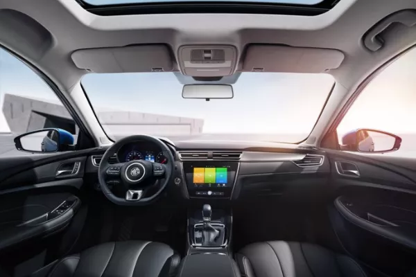 2020 MG 5 interior shot