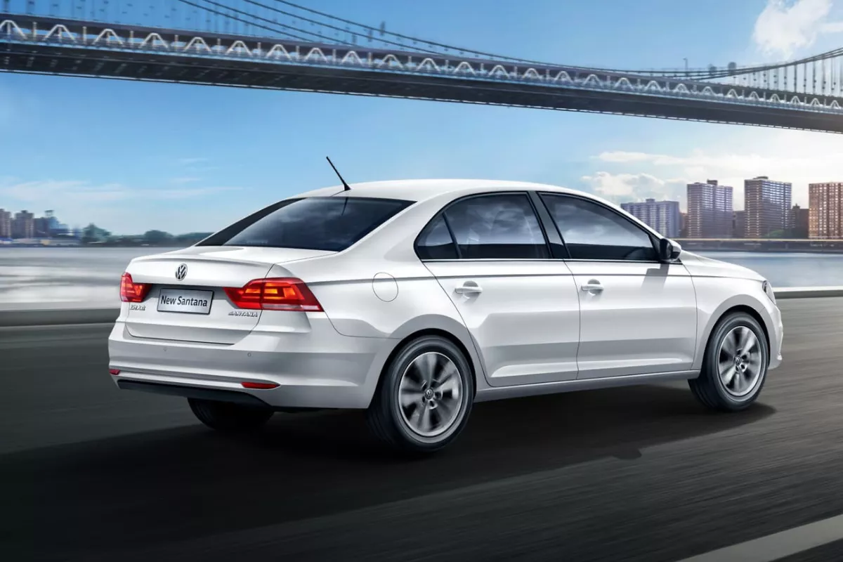 2021 Volkswagen Santana rear shot