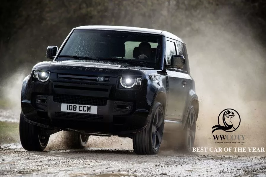 2021 Land Rover Defender front profile shot