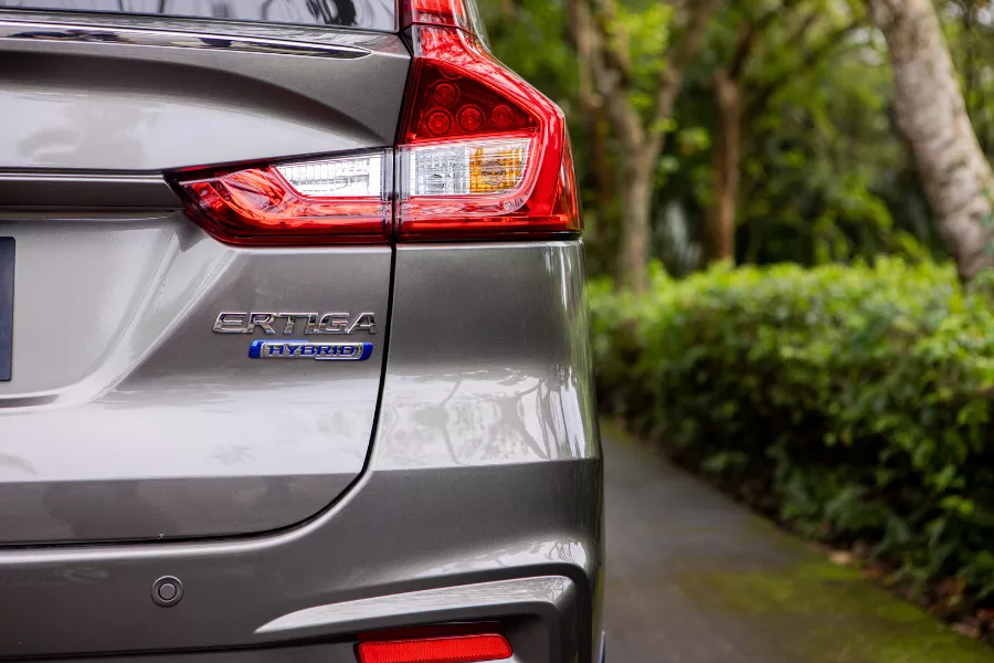 2023 Suzuki Ertiga Hybrid rear shot 