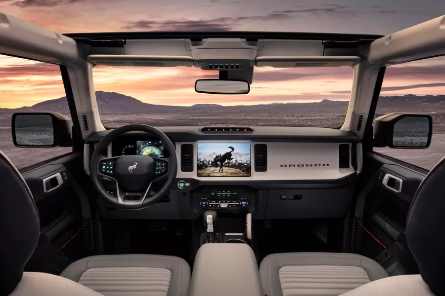 Inside the Ford Bronco