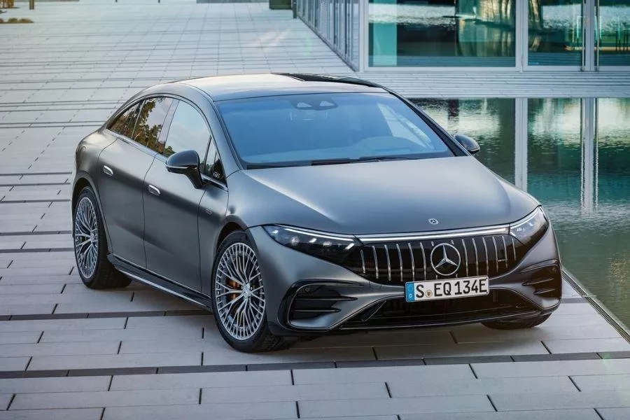 A picture of the Mercedes-AMG EQS