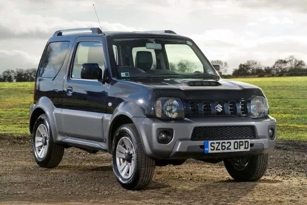A picture of the previous-gen Suzuki Jimny