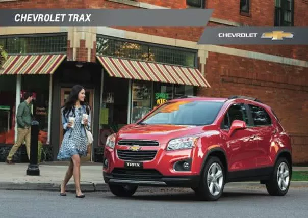 The Chevrolet Trax LT AT with an extra P75,000 The Chevrolet Trax on street