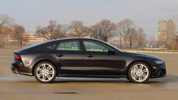 side view of the Audi RS7 Sportback 2017