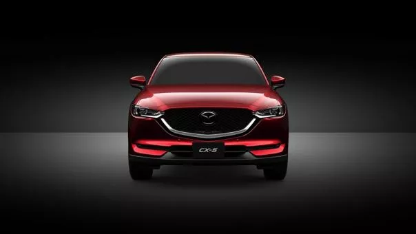 Front view of the Mazda CX-8