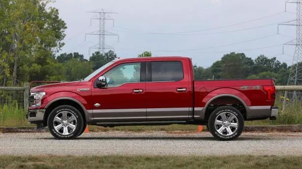 Ford F-150 2018 side view