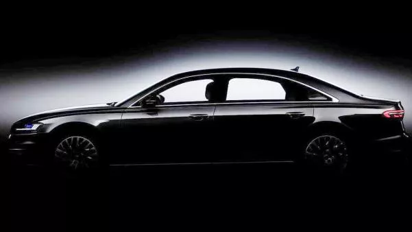 2018 Audi A8 teaser